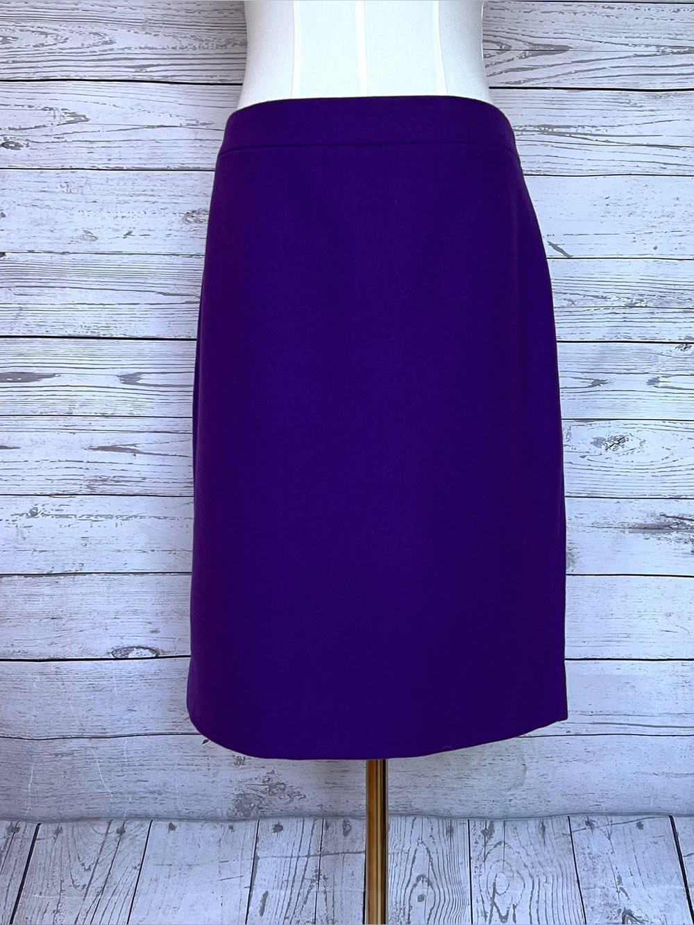 J. Crew Purple Women's Pencil Skirt